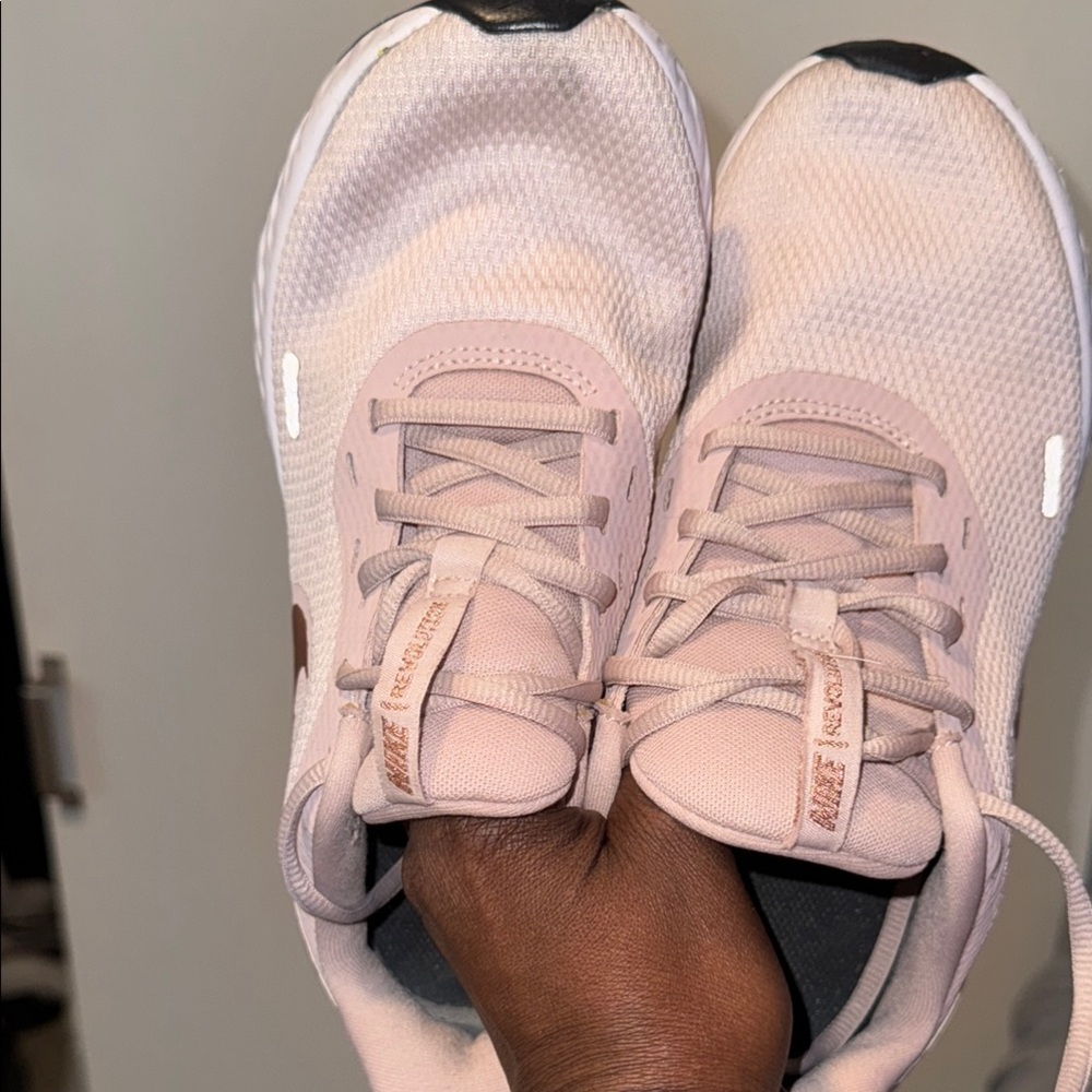 Nike Pink Mesh Athletic Sneakers